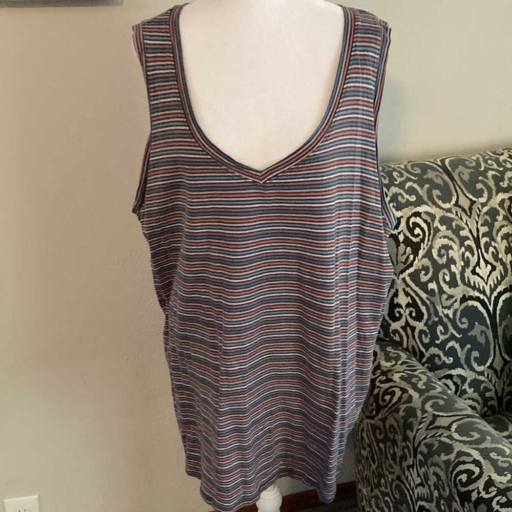 Sonoma Multi-colored Tank Top